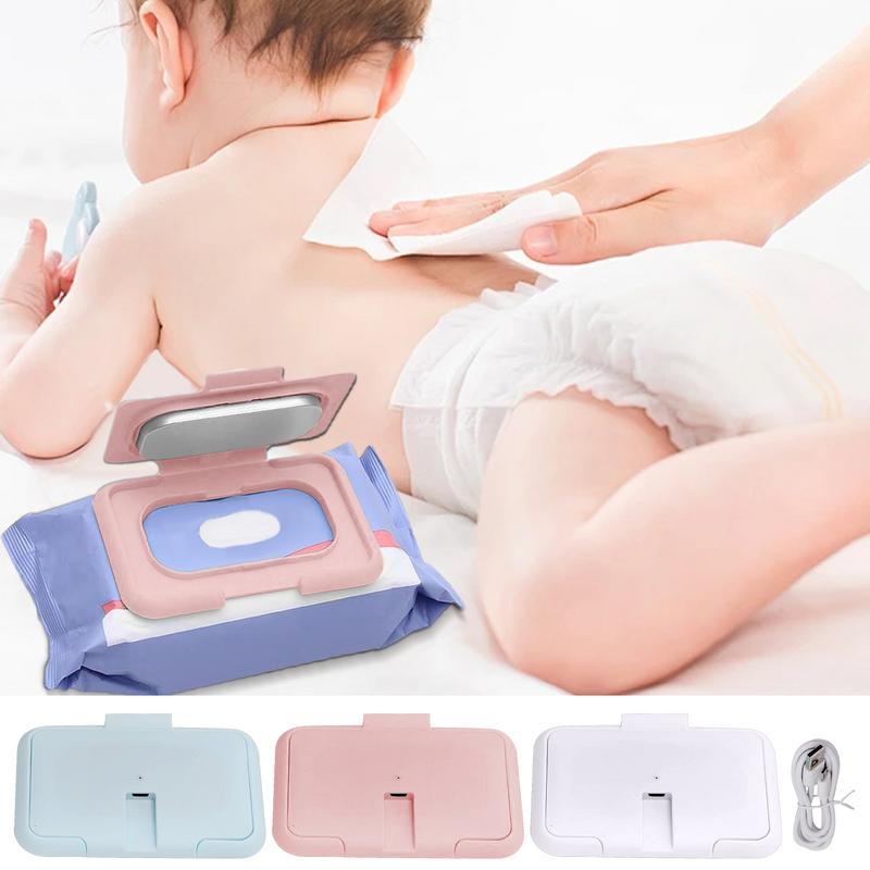 Wipes Warmer For Toddler Portable Toddler's Heater For Wet Wipes Even Heating Wipes Dispenser Warmer For Travel Car Home Picnic