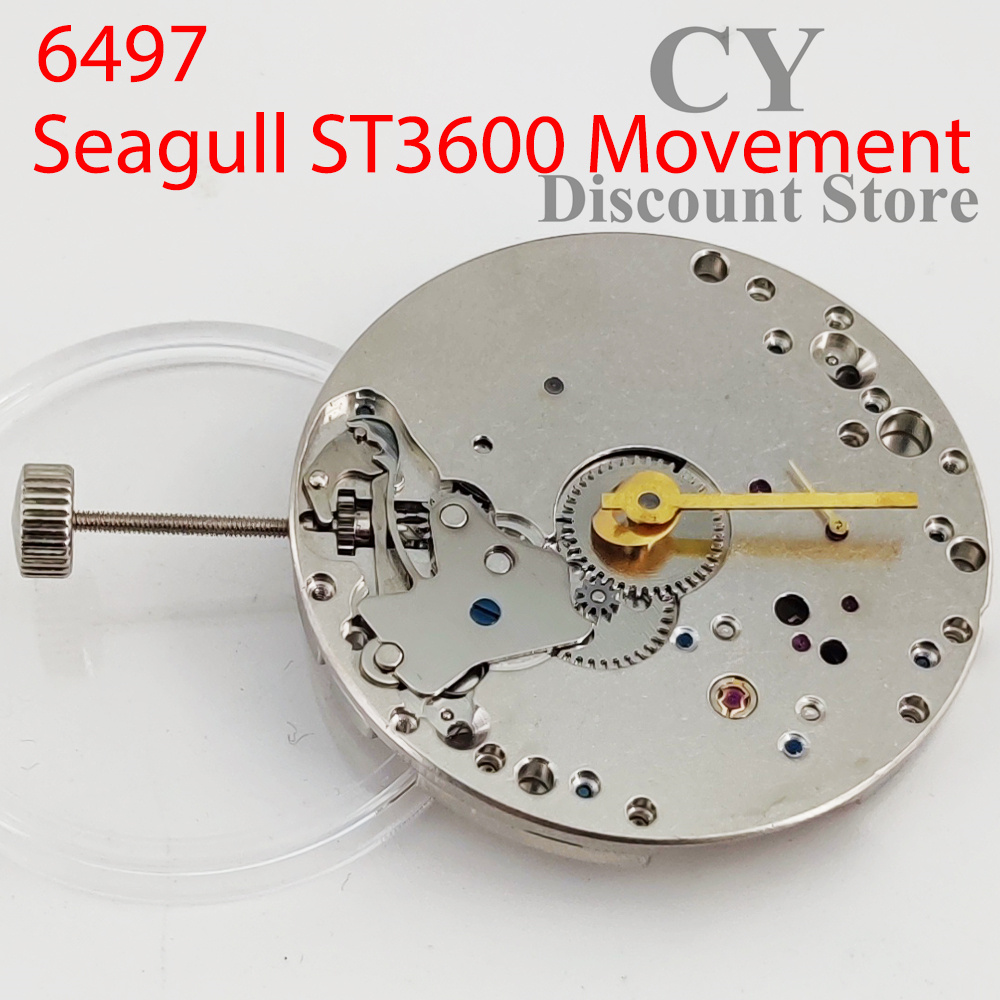 Seagull ST3600 機械式ムーブメント高精度 17 宝石交換 ETA 6497 ムーブメントメンズ腕時計腕時計メンズ