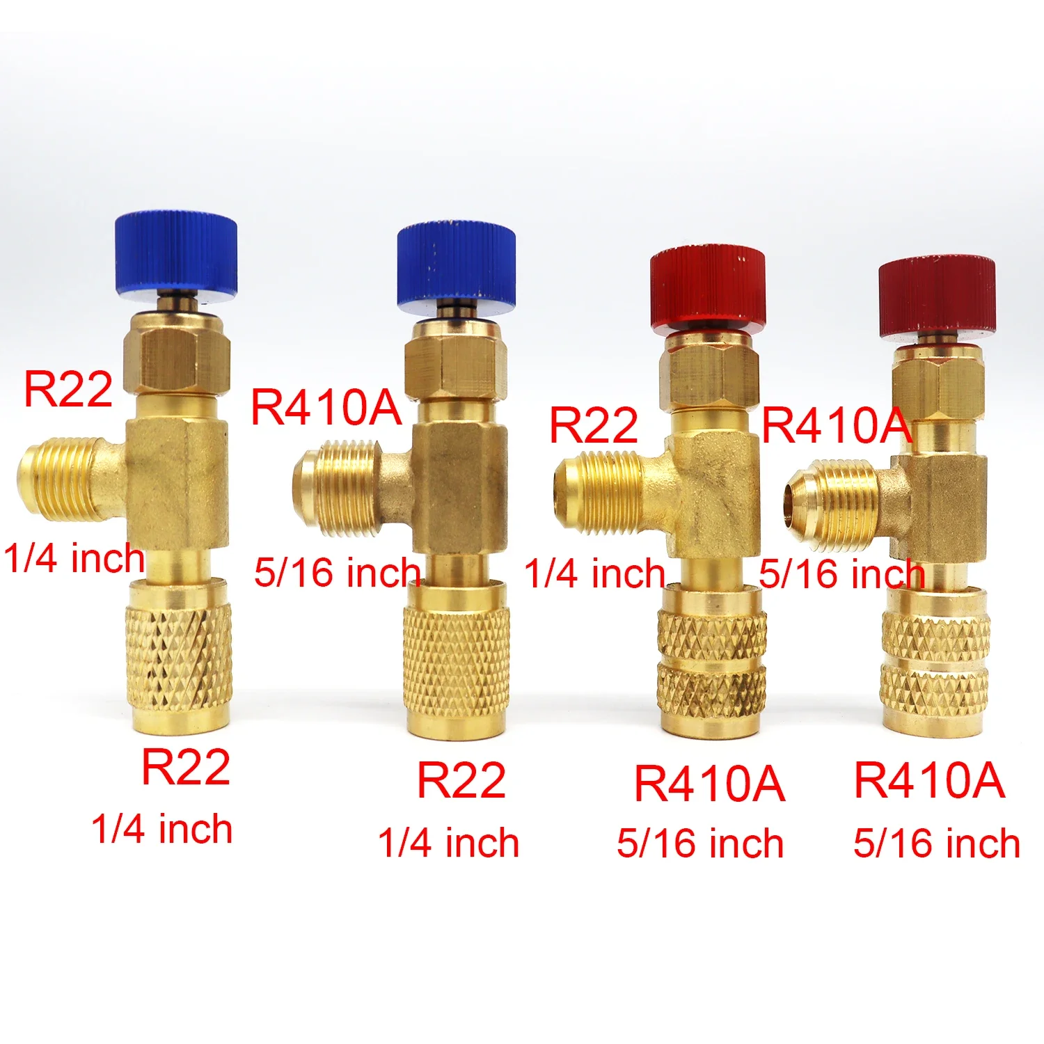 R410 R22สารทำความเย็นวาล์วชาร์จเครื่องปรับอากาศสารทำความเย็นเหลววาล์วนิรภัยทองแดงและฟลูออรีน