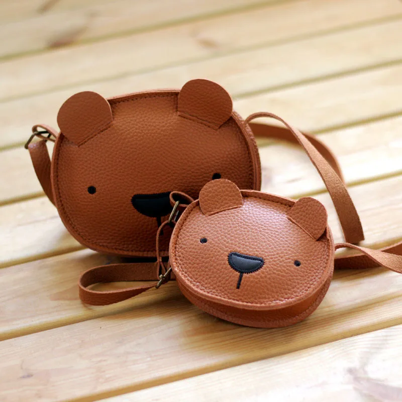 2024 novas crianças saco do mensageiro meninas dos desenhos animados urso ombro único pequeno saco crianças bonito coala mochila