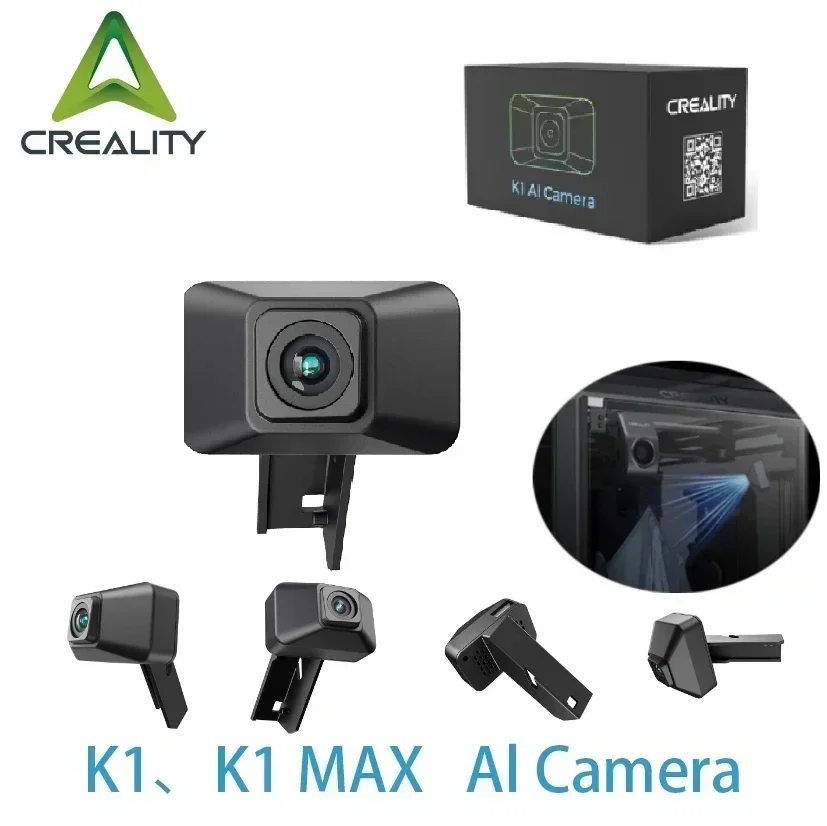 CREALITY K1 Max AI カメラ HD 品質インテリジェントアシスタントサポート K1/K1C/K1 SE 3D プリンタ用リアルタイム表示ラプス撮影