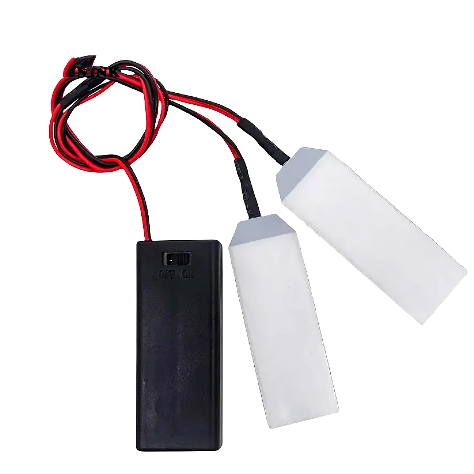 할로윈 헬멧용 DIY LED 조명 눈 키트, 눈 조명 마스크, 코스프레 소품 액세서리