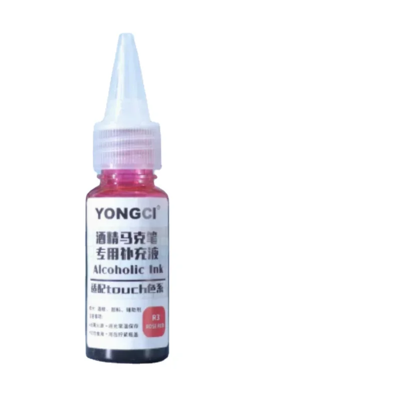 56 Màu 20ML Rượu Bút Nạp Mực In Cảm Ứng Đa Năng Ly Đá Bảo Vệ Môi Trường Nghệ Thuật Tranh Văn Phòng Phẩm Phụ Kiện