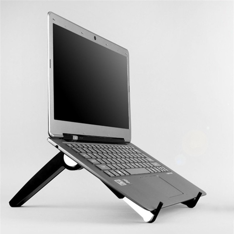 ขาตั้งแล็ปท็อปผู้ถือ Mount ปรับมุมขาตั้งโน้ตบุ๊คแบบพกพาแล็ปท็อป Cooling Stand ผู้ถือแท็บเล็ตโต๊ะพับ
