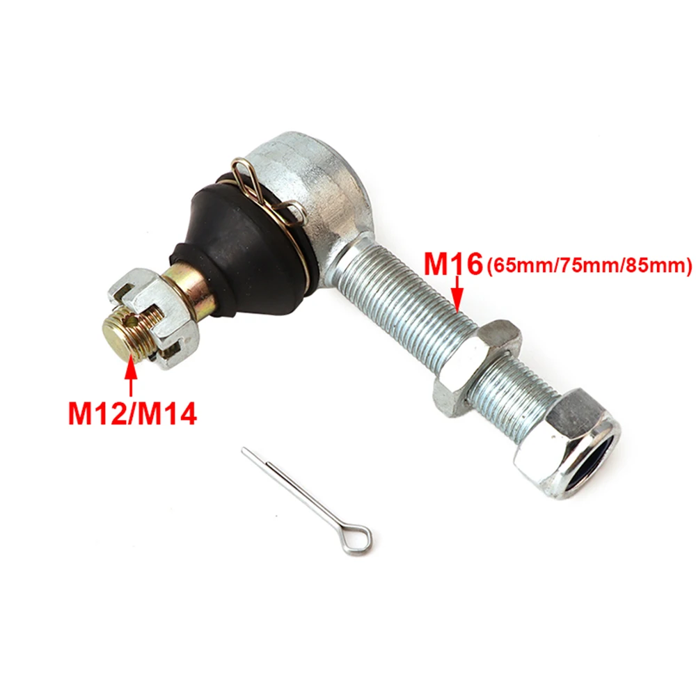 M12-M16 M14-M16 Комплекты регулируемых шаровых шарниров поворотного рычага, пригодные для 150cc 200cc 250cc ATV UTV Go Kart Dune Buggy Quad Dirt Bike Parts
