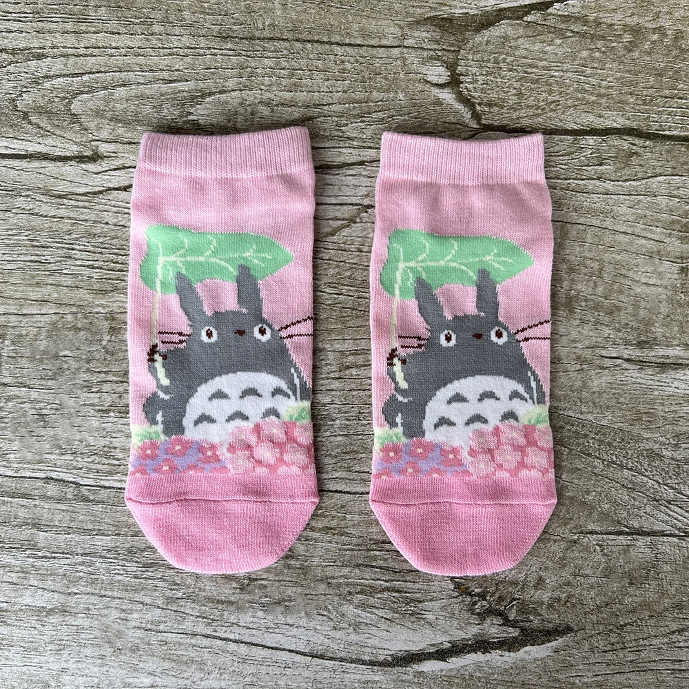 Calcetines de Anime Big Cat Calcifer calcetines de dibujos animados Primavera Verano estudiantes usando accesorio medio transparente Cass calcetines mujeres EU35-37