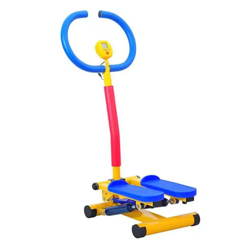 ชุดอุปกรณ์ฟิตเนสสําหรับเด็ก 5-in-1 - Airwalker Twister Stepper + จักรยานพายเรือ + ลู่วิ่งไฟฟ้าจูเนียร์ + ม้านั่งยกน้ําหนัก (ยิมในร่ม