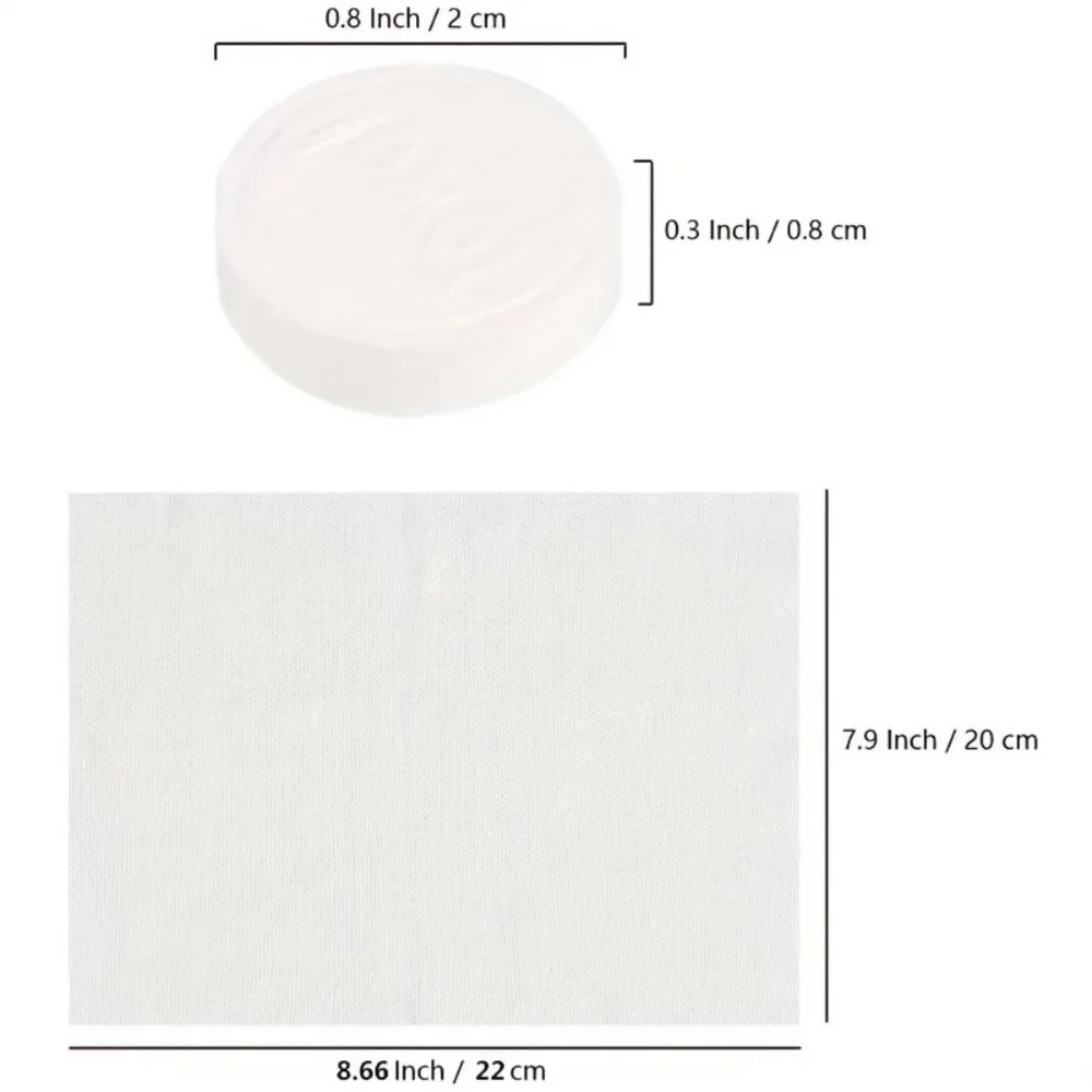 20/50/100PCS Compressed Towel Disposable Portable Soft Absorbent Individually Packaged Suitable For Outdoor Use in Travel Hotels