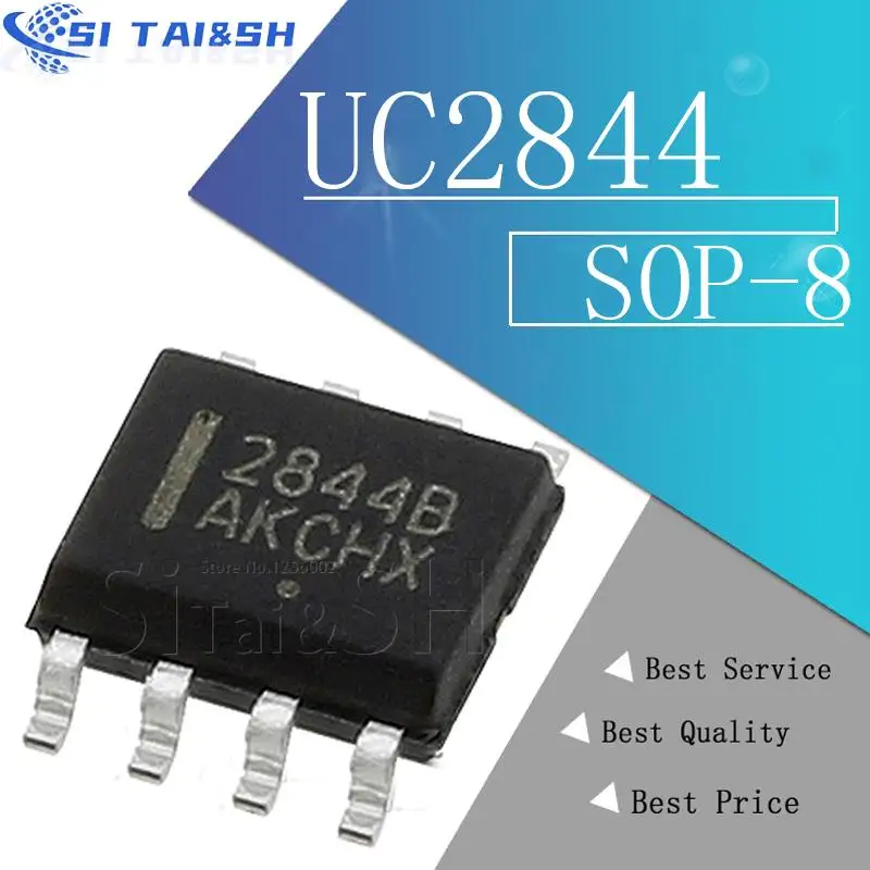 10 unids/lote UC2844 UC2844B sistema de datos