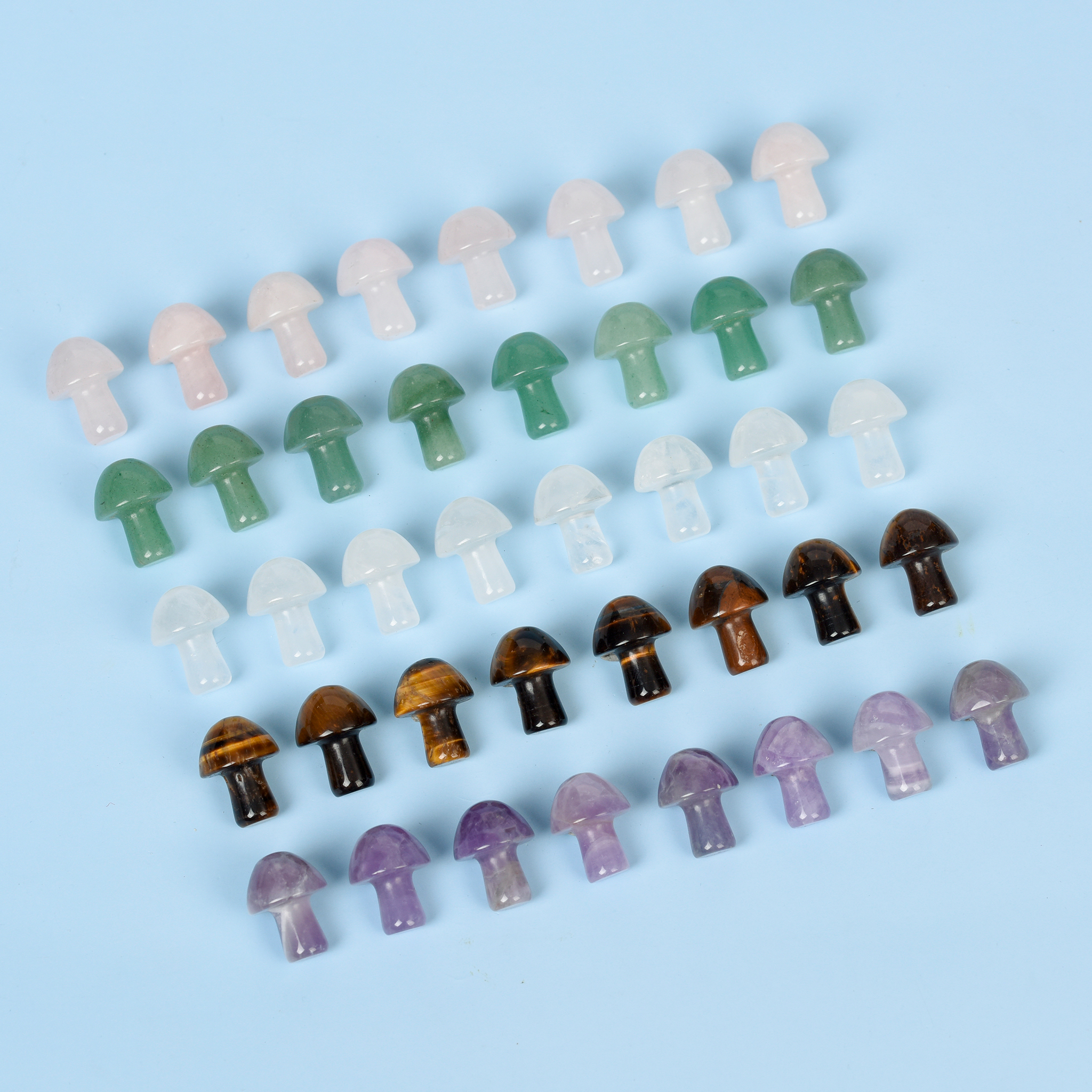 Kristallen paddestoelsnijwerk