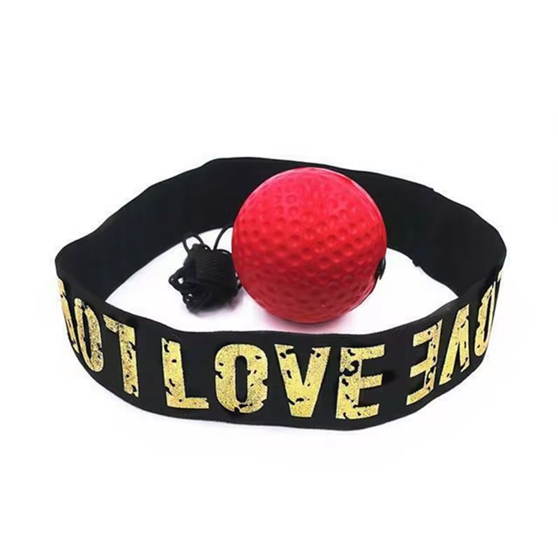 Headworn velocidade bola boxe bola mágica reação bola luta treinamento coordenação capacidade ventilação punho velocidade precisão descompressão