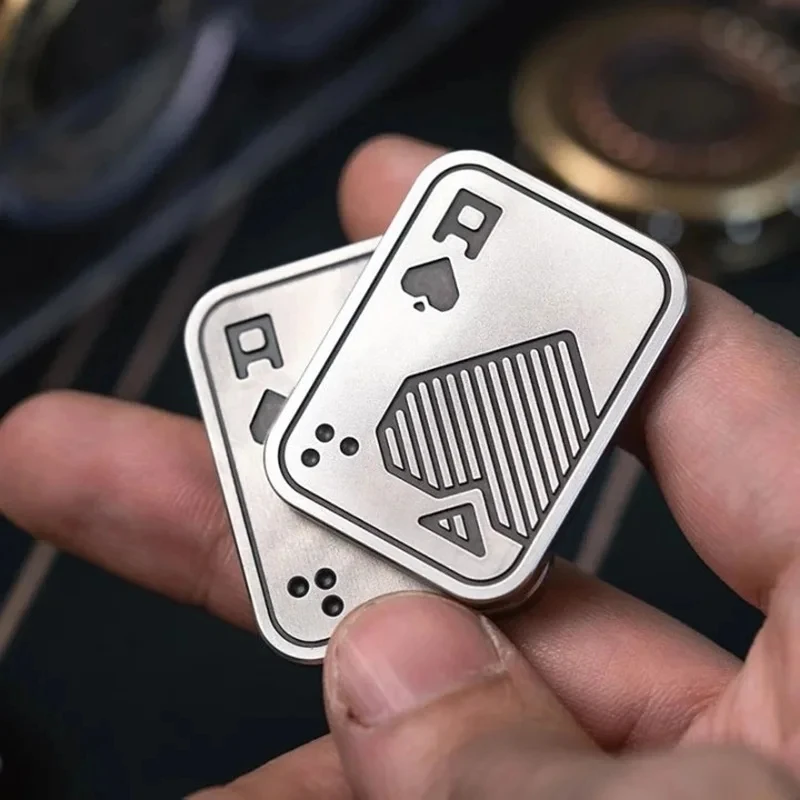 Металлический пресс Click Fidget Spinner в форме черепа, игрушки для снятия стресса для ежедневного использования