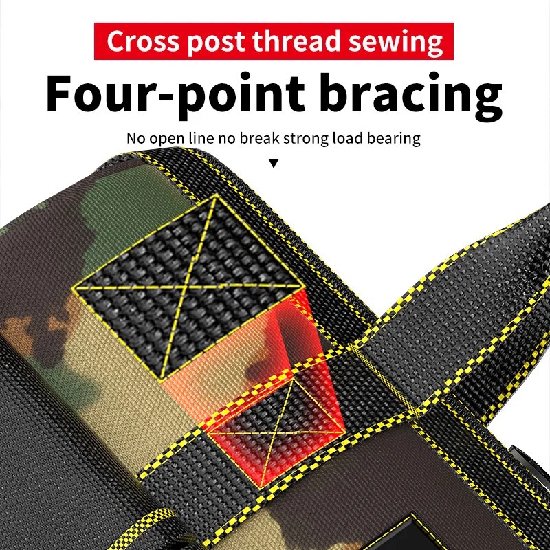 Professionele gereedschapstas voor elektriciens - Reflecterend, waterdicht, meerdere zakken, duurzaam Oxford - 4 maten beschikbaar