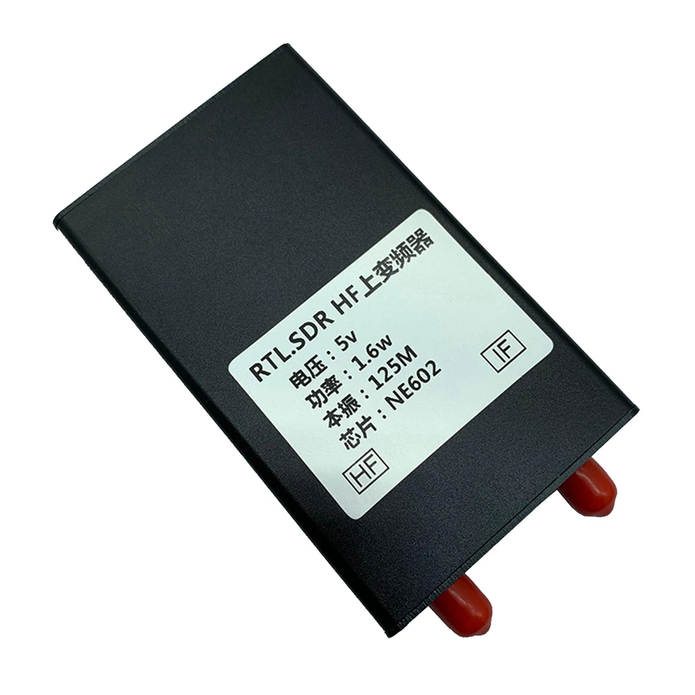 Receptor RTL-SDR HF com cabo de conexão, NE602, 125MHZ, 1.6W, 150K-30MHZ, RTL2383U