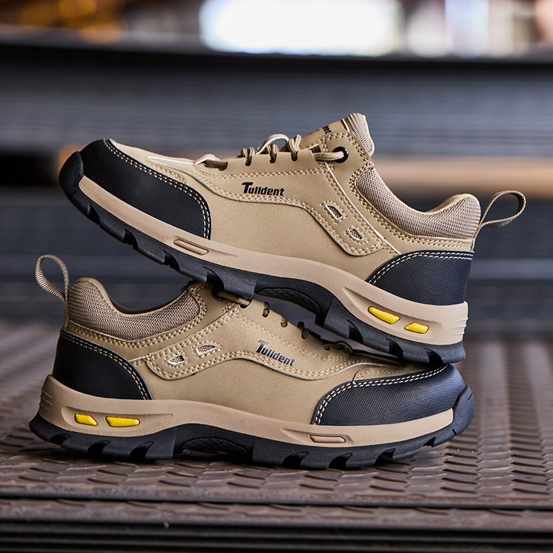 New men's safety shoes, puncture resistant work shoes, men's protective shoes, wear-resistant work boots  Tactical Boots