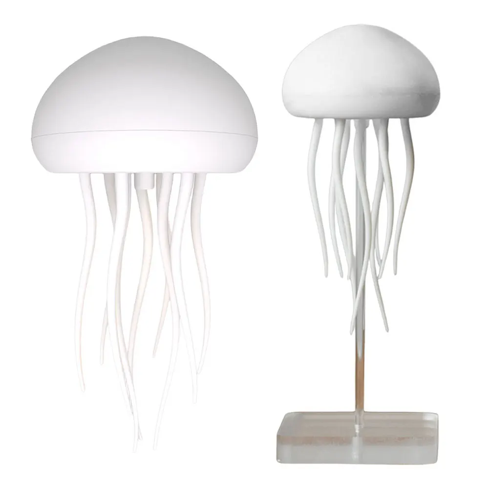 Lámpara Deformable para mesita de noche, luz LED RGB con gradiente, Control por voz, tentáculos flexibles, decoración del hogar para dormitorio de niños