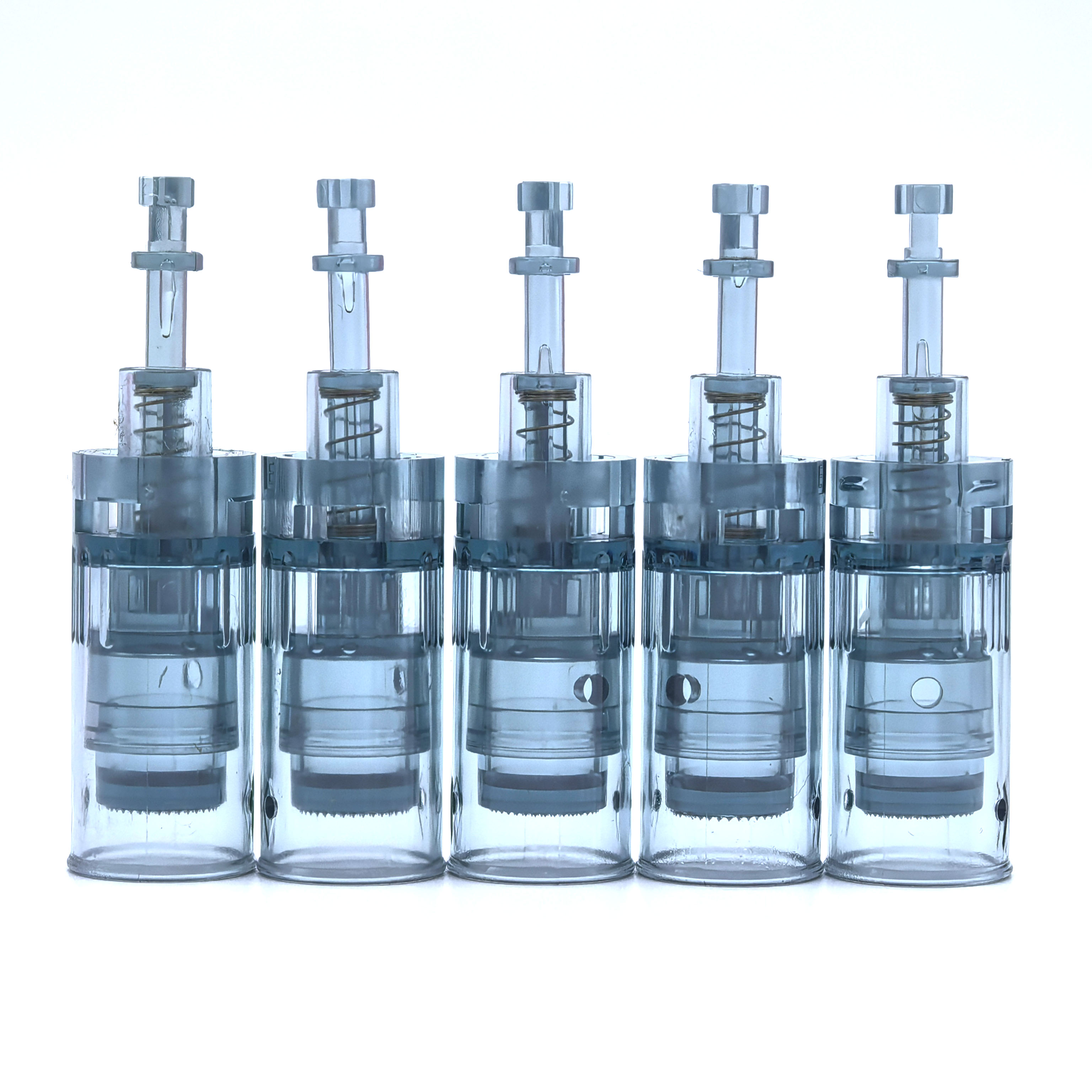 10 Uds cartuchos M8 microaguja punta de aguja de repuesto 11 16 24 36 42 Nano microagujas MTS para Derma Pen M8