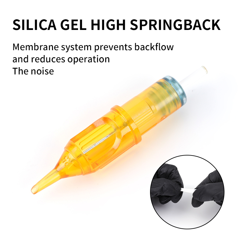 20 個 YILONG カートリッジタトゥー針 RL タトゥー針アートメイクタトゥーツールカートリッジタトゥーマシンペン用