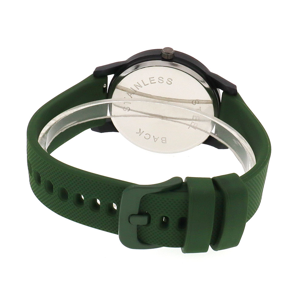 Reloj deportivo de cuarzo para hombre y mujer, cronógrafo de pulsera con batería japonesa, resistente al agua, 12 colores