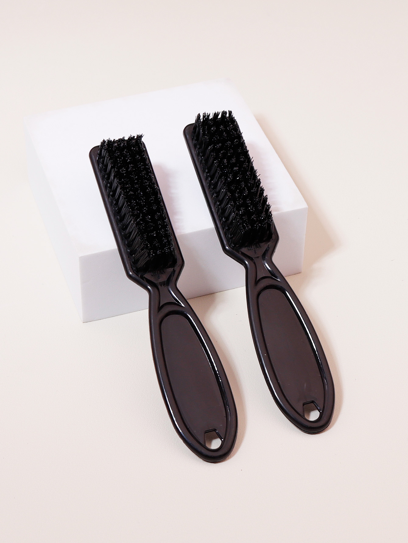 Escova de limpeza específica para cabeleireiro, coletor de pó para pescoço, escova de penteado, escova de barba, acessórios de estilo de cabelo