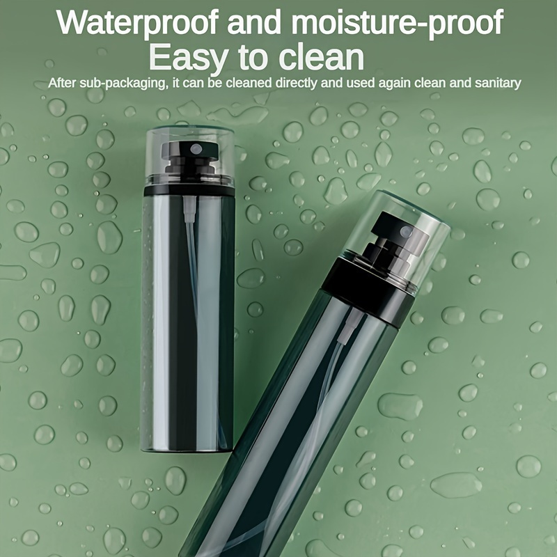 1PC 30ml 60ml 80ml 100ml 120ml Butelka z rozpylaczem Fine Mist Sub-butelkowanie Podróżna przenośna mała butelka kosmetyczna