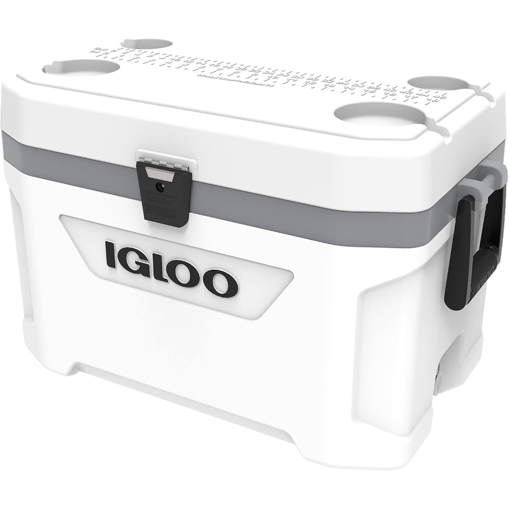 Igloo Marine Ultra 54 Cool Box, 51 litros, blanco