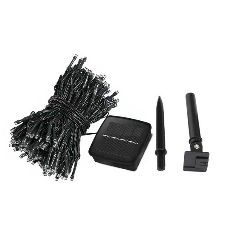 Led solar lichterkette 7m 50 lichter 8 muster solar fee lichterkette wasserdichte garten hochzeits party dekoration