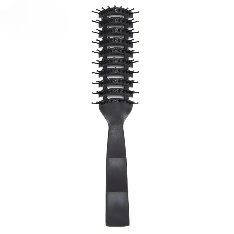 Pente profissional de estilo de cabelo masculino massagem curling escova de cabelo anti-emaranhado pentes antiestáticos especiais para perucas de cabelo real