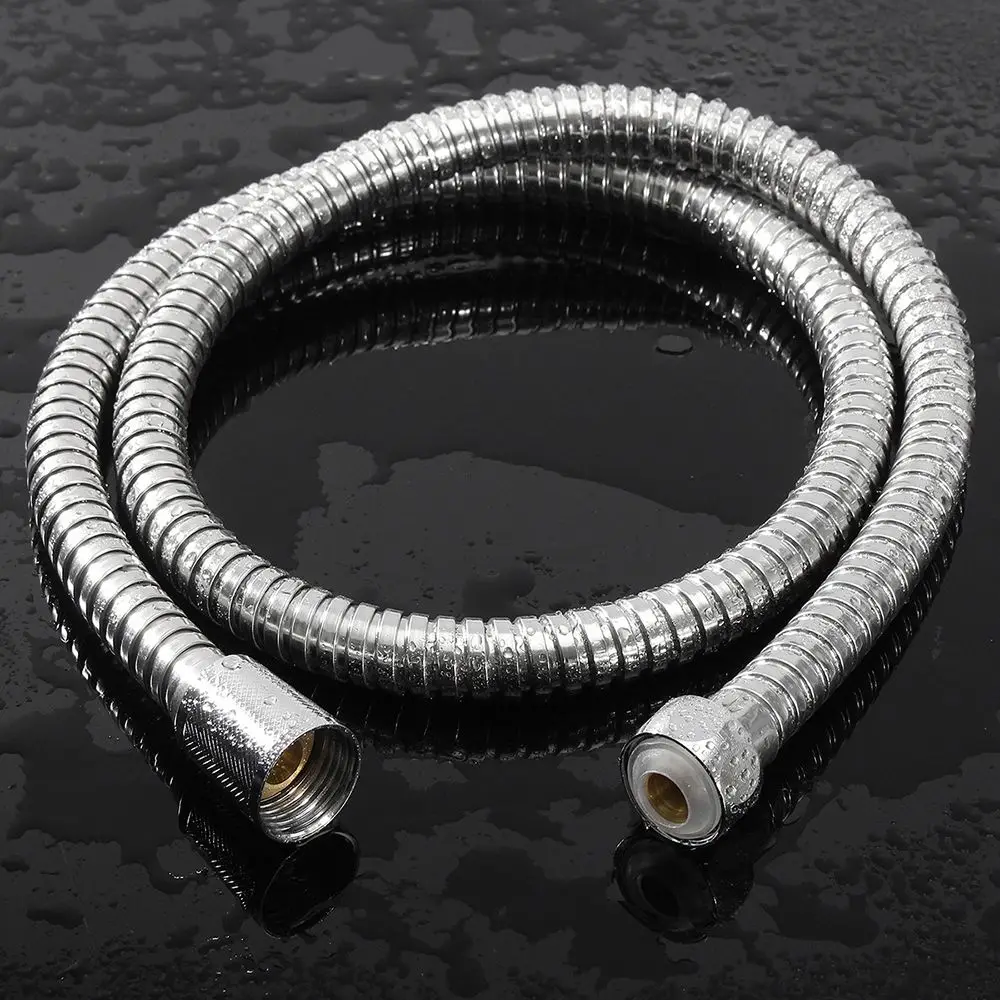 Flexibele roestvrijstalen sanitairslang Douchekopbuis Flexibele badkamerpijp 1-3m Badaccessoires