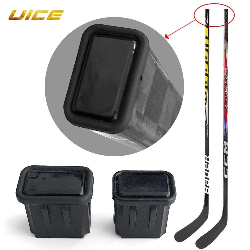 Ijshockey Stick Eindkap 10st Set Rubberen Eindplug Hockey Accessoires Volwassen Ijshockey Stick Accessoire
