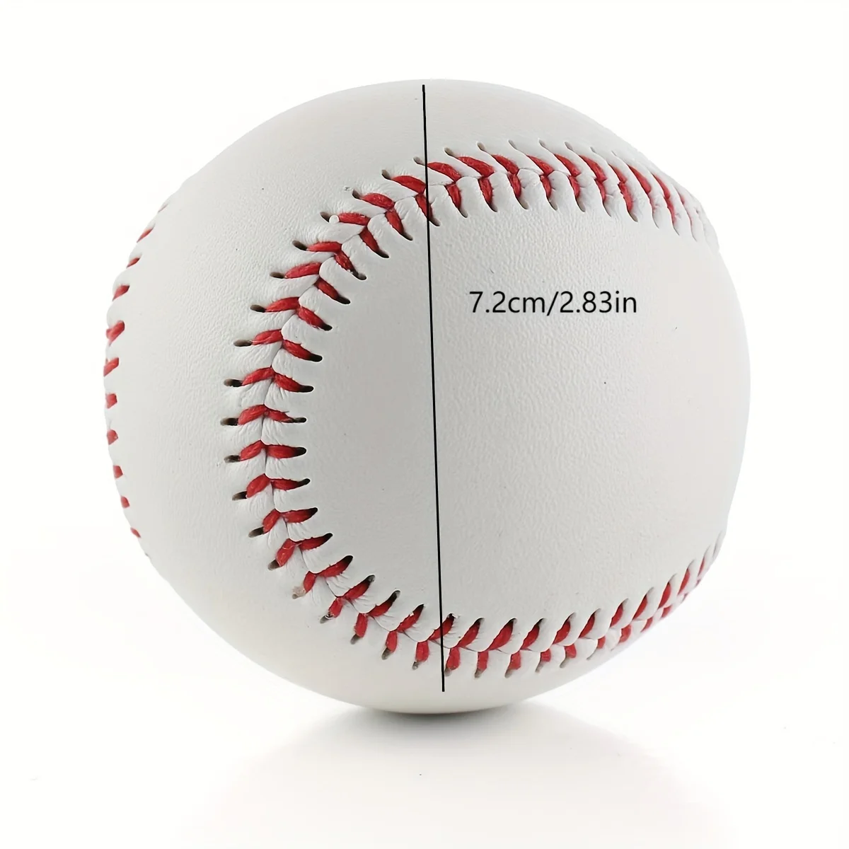 Honkbal nr. 9Softbal Hardball Training Handgemaakte ballen Fitnessproducten Wit Veiligheid Kid Baseballs Heren oefenteamspel