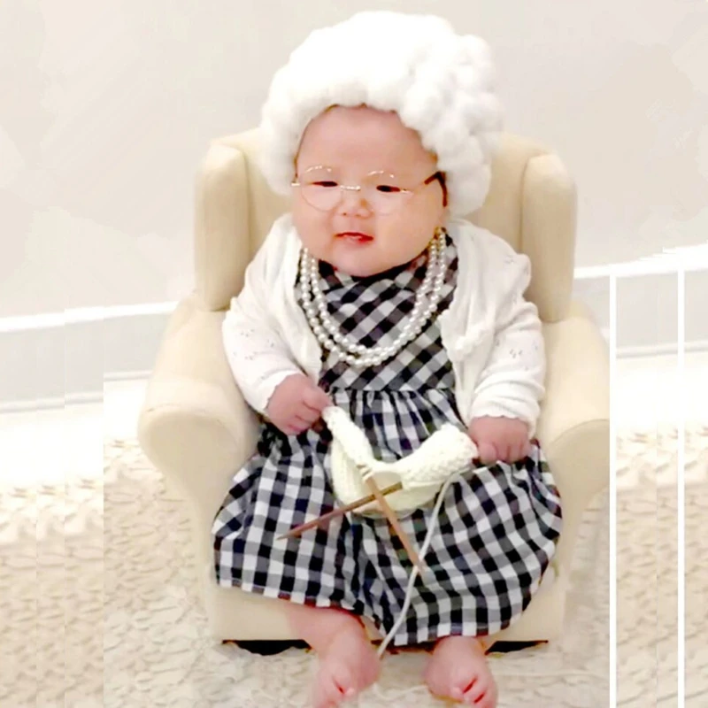 Mini Đạo Cụ Sơ Sinh Đạo Cụ Chụp Ảnh Hình Ảnh Cho Bé Phụ Kiện Chụp Sáng Tạo Cosplay Bà Đạo Cụ