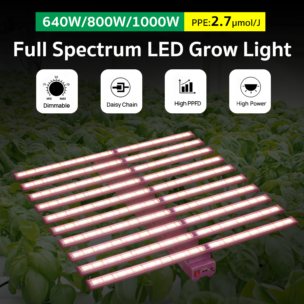 Lm281b LED Grow Light Board Quanten balken Kit 240w 650w 1000w Dimmer Pflanzen Lampe mit 3000k 5000k Weißlicht fs uv ir Innen gebrauch