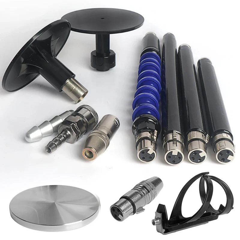 Accesorio de actuador lineal alternativo, varilla de extensión de interfaz M6/M8, adaptador de ventosa, accesorio de conector de soporte de copa de Cola