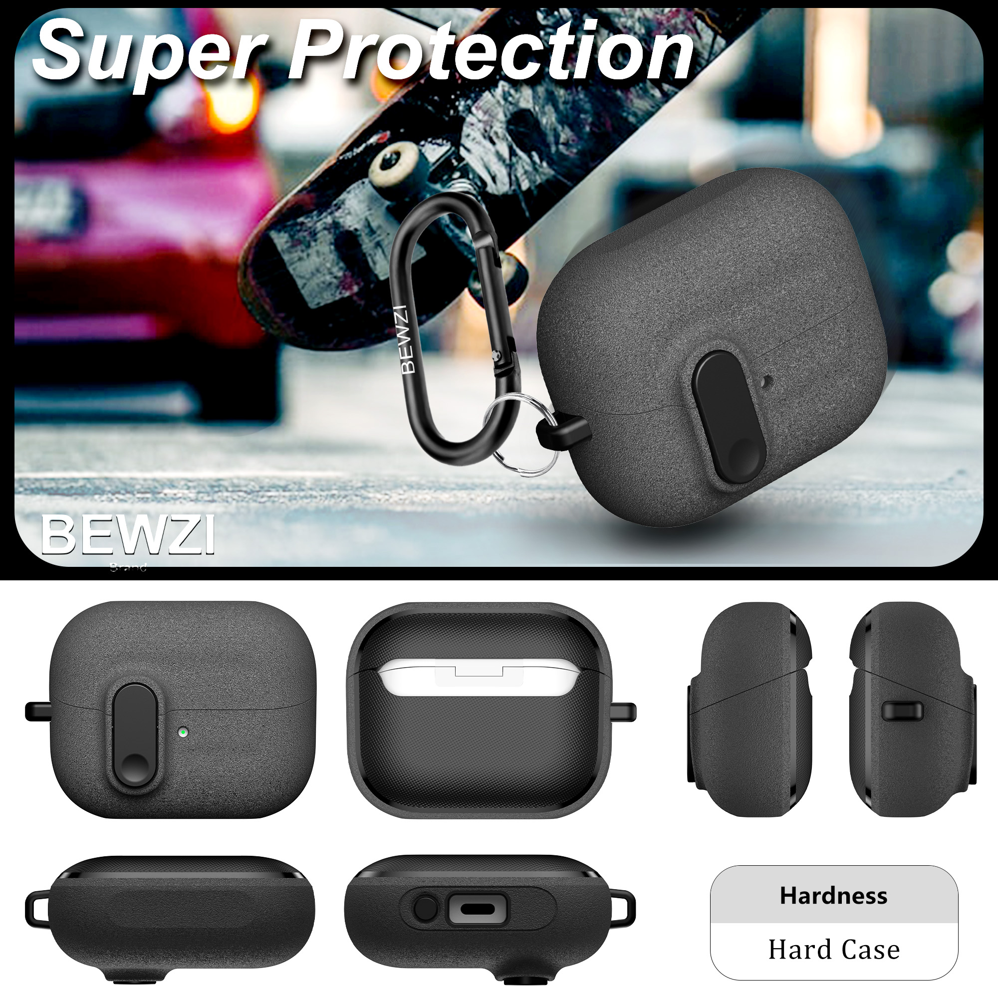 Schutzhülle für Samsung Galaxy Buds3 Pro / Galaxy Buds3. Kratzfeste Schutzhülle für Galaxy Buds 3 / Buds3 Pro Hülle