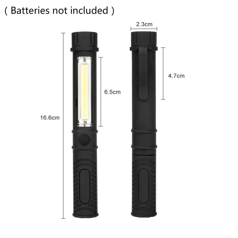 มัลติฟังก์ชั่น COB LED Mini ปากกาทํางานตรวจสอบไฟฉาย LED Stonego ไฟฉายด้านล่างแม่เหล็กและคลิป