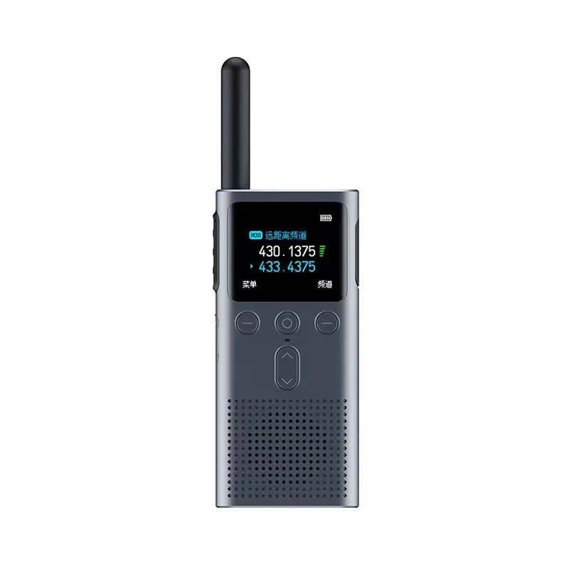 XIAOMI Walkie Talkie 2S 1.77"Color Screen 4W Power 120-hour Standby Dual Mode 5km Call Distance IP54 Outdoors Security Intercom