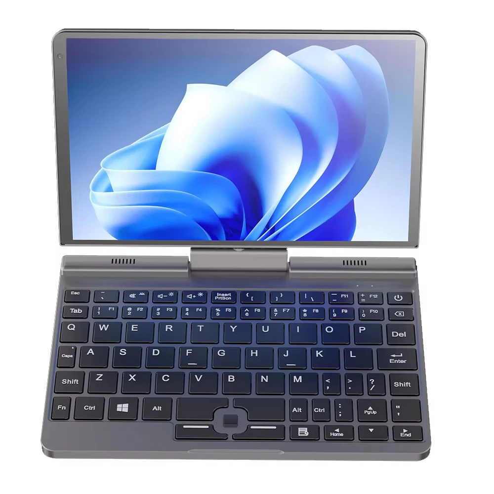P8 Mini portátil Intel N150 Core 8 pulgadas 4800MHz 12.a generación portátiles Windows 11 LPDDR5 12GB 1TB BT5.2 Flip 180 °    Computadora portátil