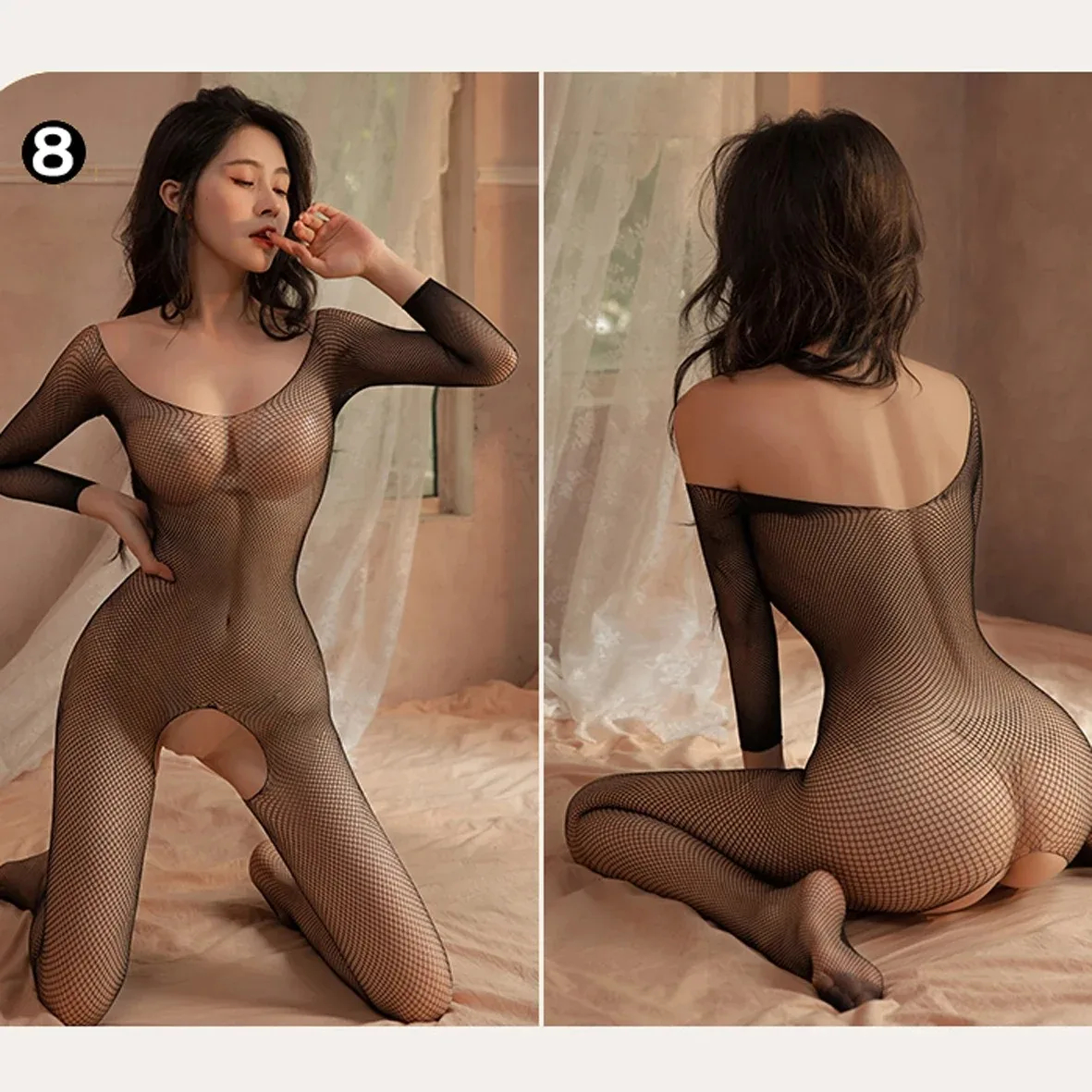 1 pcs/4 pcs Crotchless Body Transparante Bodystocking Sex Bold Pak Open Bh Outfits Erotische Kostuums Sexy Visnet lingerie