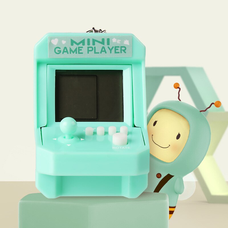 1PC Mini Máquina de Juego Clásico Retro Nostálgico Juego Con Regalo Llavero Mascotas Juguetes Regalo