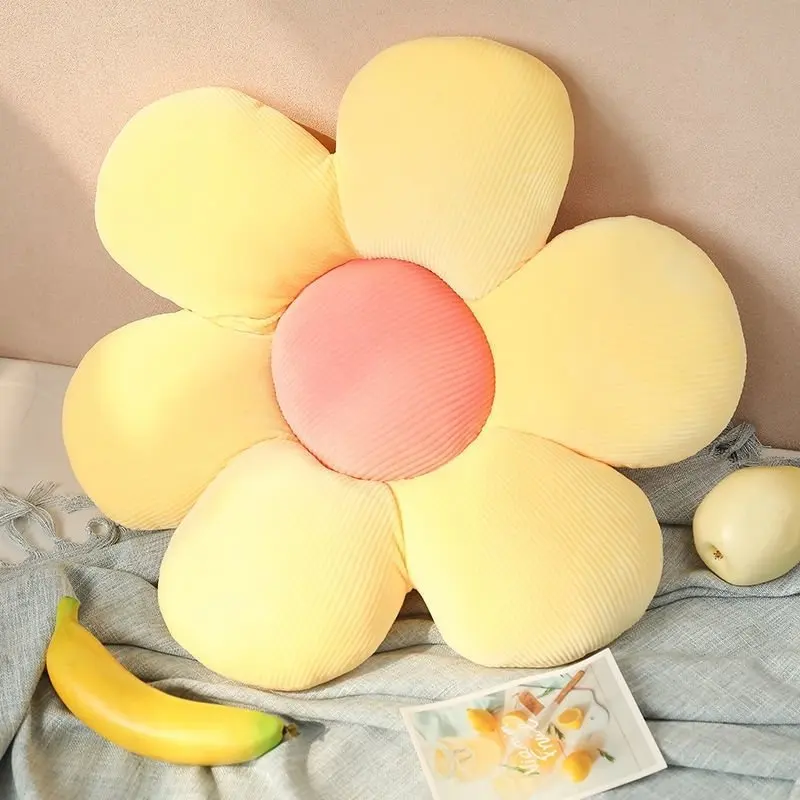 35 cm fiori colorati peluche cuscino pianta petalo cuscino peluche per ragazze regalo decorazioni per la casa del bambino
