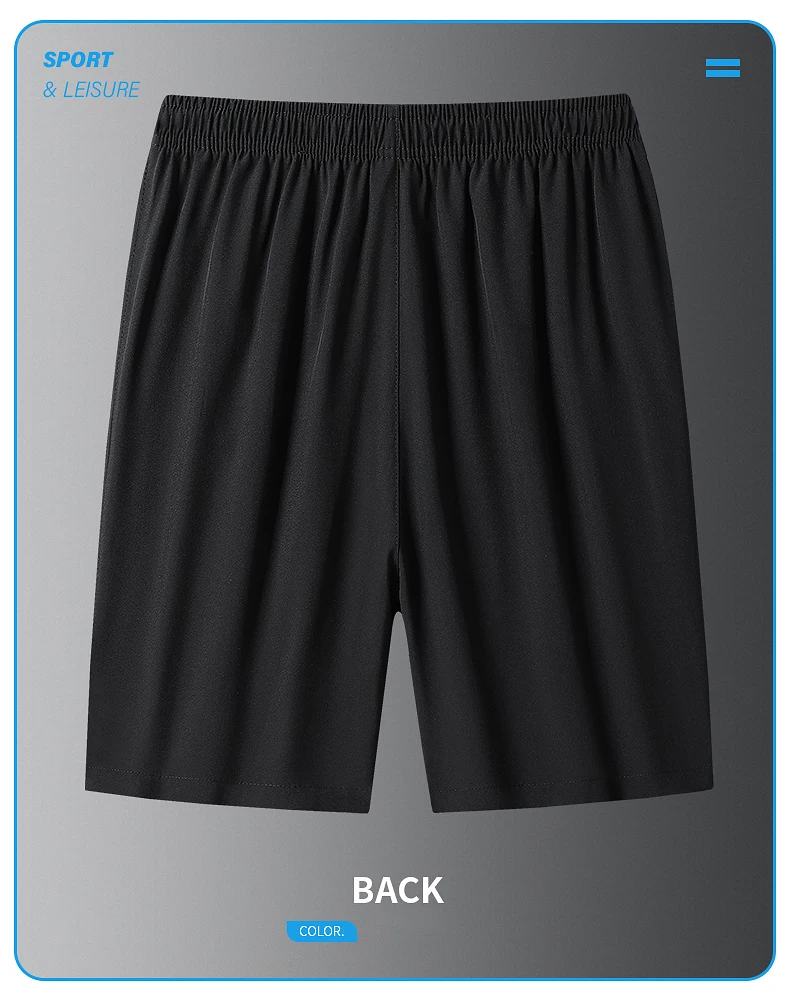 ボディメンズビーチクイックドライランニングスポーツボード黒ショーツ新 2024 夏カジュアルクラシック特大 7XL 6XL パンツズボン