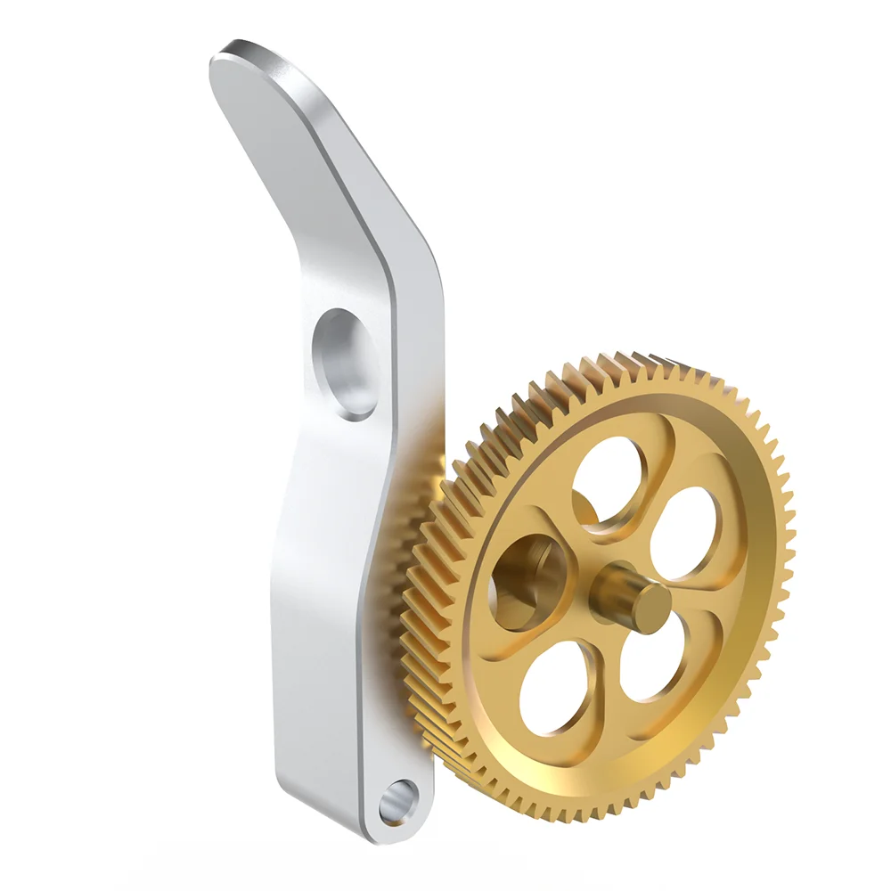 BIGTREETECH-engranaje de garra Panda RNC, engranaje de acero endurecido con nanorecubrimiento, ligero, de alta resistencia para Bambu Lab P1P P1S X1C A1 A1 MINI
