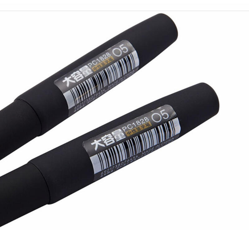 15/3pcs 1.0mm 0.7 0.5 Signature Gel Pen Black Blue Red Practicing Calligraphy Antibacterial Ballpoint Pen Student Large Capacity