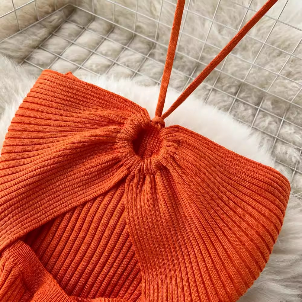 YuooMuoo 세련된 패션 섹시한 패키지 엉덩이 분할 니트 여름 드레스 2025 여성 슬림 탄성 Bodycon 파티 드레스 streetwear 복장