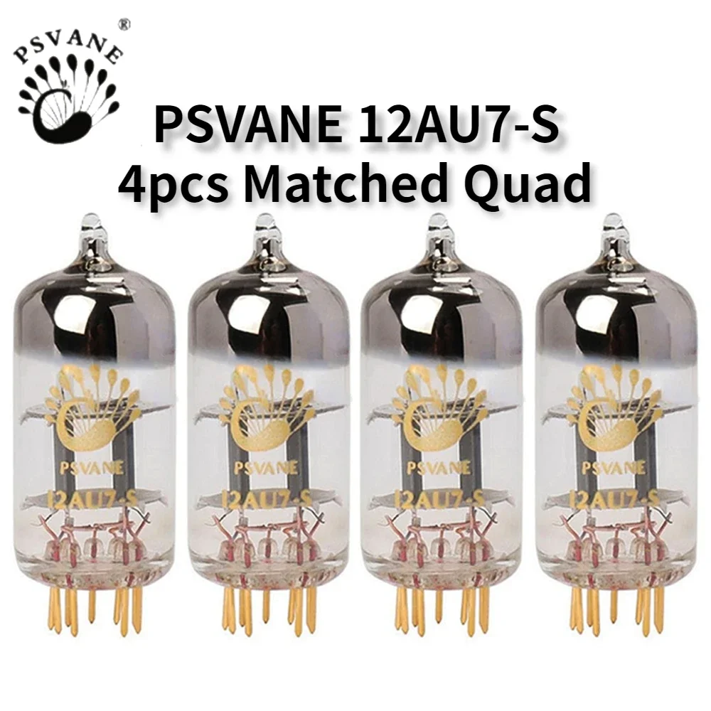 PSVANE tubo de vacío ECC83 12AX7 12AU7 ECC82 ECC81 12AT7 EL84 amplificador electrónico de precisión a juego Quad combinado de alta fidelidad