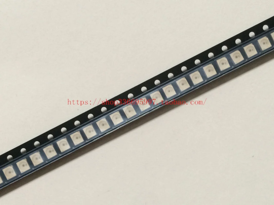 100 pz/OSRAM LSE67B Patch 3528 quattro gambe comune Yang luce rossa LED lampada perline PLCC4 per automobili