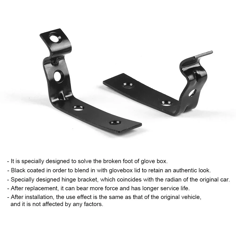 1set Glove Box Lid Hinge Snapped Repair Fix Kit Brackets for Audi A4 S4 RS4 B6 B7 8E for Seat Exeo/ST 3R5 Auto Parts