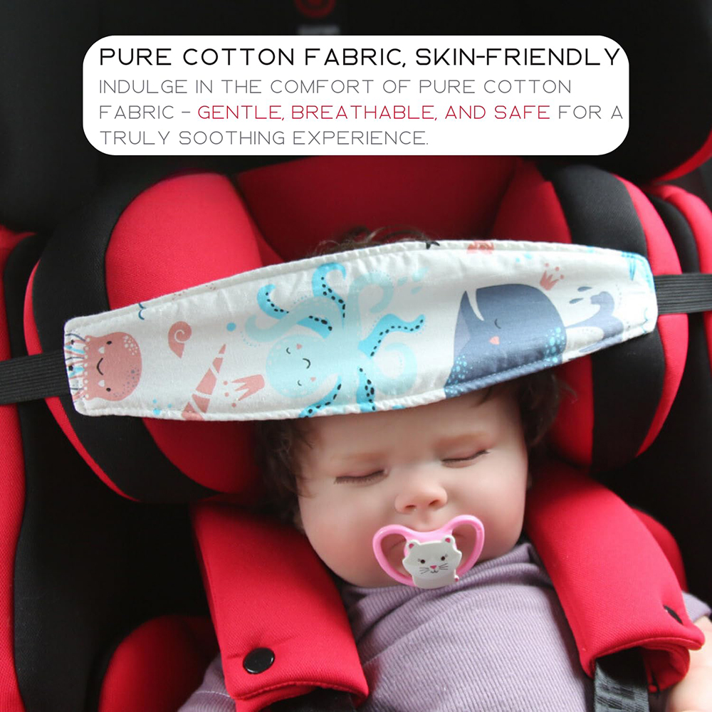Suporte de cabeça do bebê para carrinho, assento de carro, encosto de cabeça, dormir sono, máscara de olho, auxiliar, criança, crianças