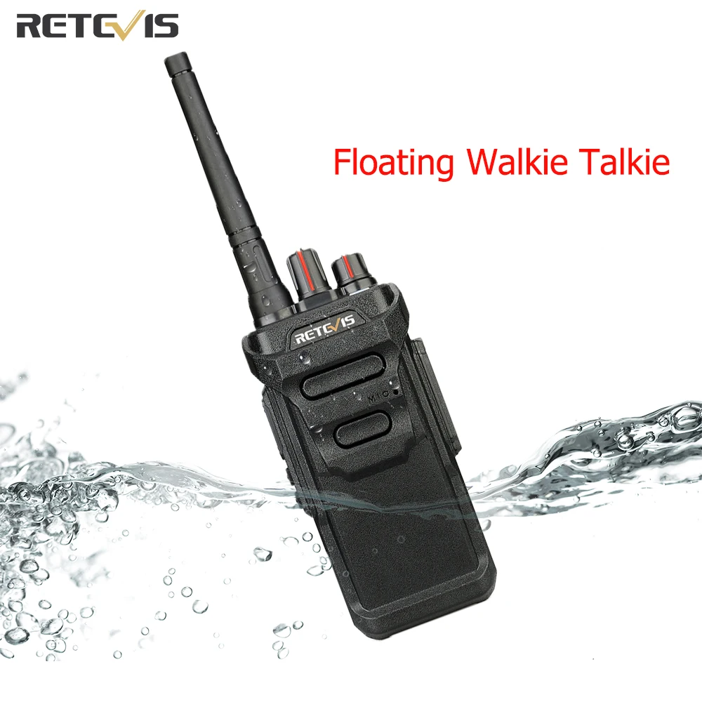 RETEVIS RT648 IP67 Wasserdichte Walkie Talkie 1 oder 2 stücke Schwimm Tragbare Radio PMR 446 FRS Lizenz-freies Zwei-weg Radio Spaziergang Sprechen